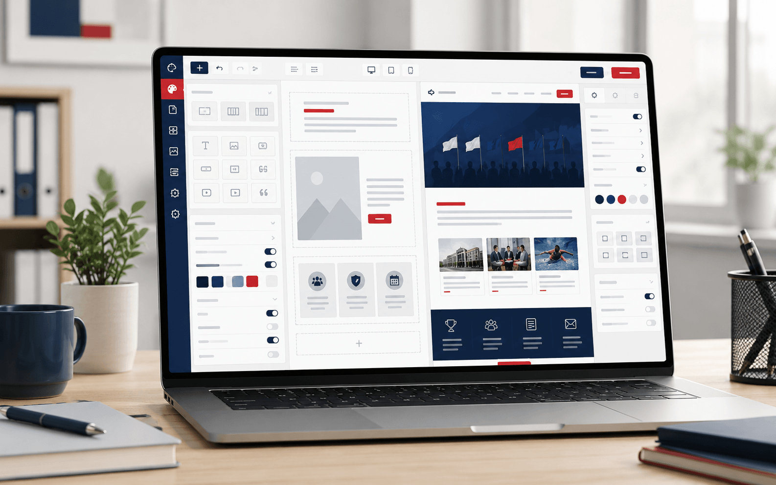 WordPress Theme Funktionen für Vereins- und Verbandsseiten mit Modulen SEO und responsivem Design